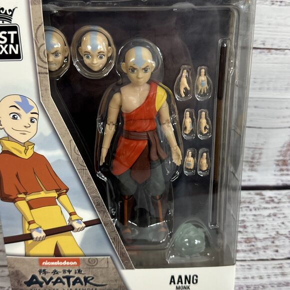 BST AXN Nickelodeon Avatar The Last Airbender AANG Monk Figure New - Picture 2 of 6